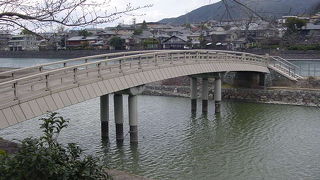 散歩には絶好の道です