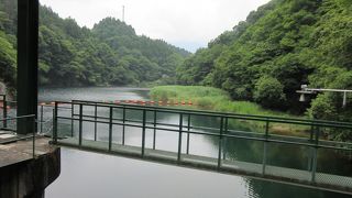 相模湖の更に奥、「道志みち」沿いにある、道志ダムによって作られた人造湖