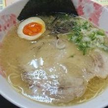 もたれ感もギトギト感もない豚骨ラーメン