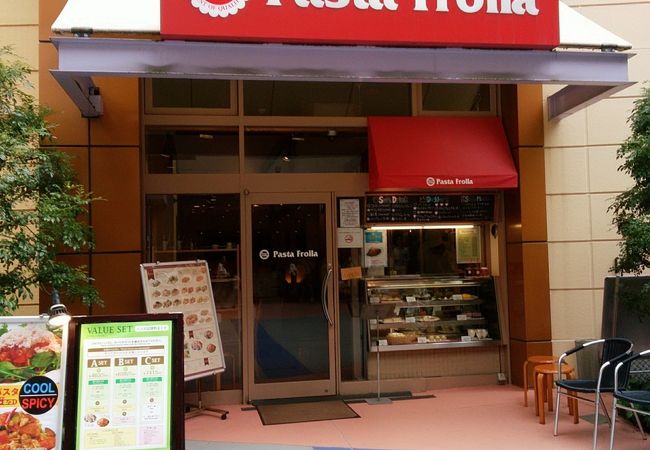 生パスタが美味しい