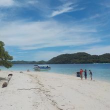 のどかな無人島