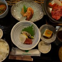 夕食　お料理の種類が多い