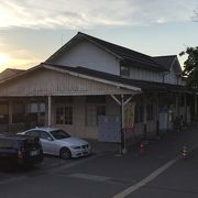 かつての湯田中駅の駅舎