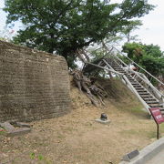 台南城の城壁が残っています