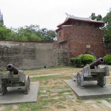 大砲もありました