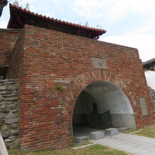 城壁が残っています