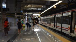 国鉄で市内に出るのが便利