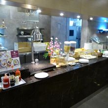 国内線ラウンジ内