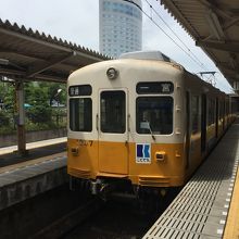 高松築港駅で