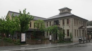 甲府城下の街並みを再現したとか？