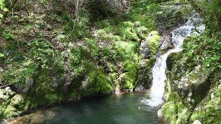 花貫渓谷の手軽な見どころ