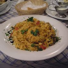 マッシュルームのリゾット トマト風味