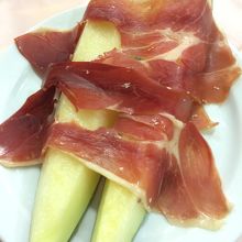 生ハムメロン