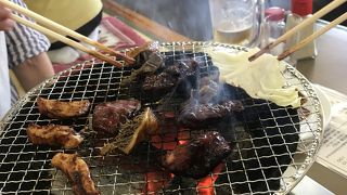 炭焼きホルモンがおいしい！