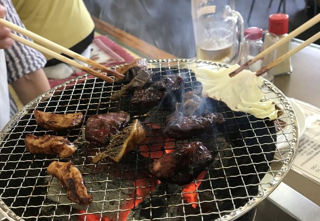 炭焼きホルモンがおいしい！