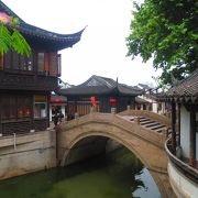 上海市内にある小龍包が有名な水郷