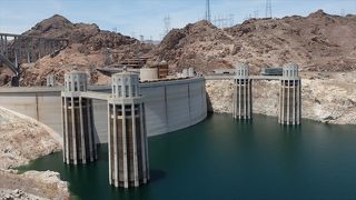 ネバダ州とアリゾナ州にまたがって造られたダム。