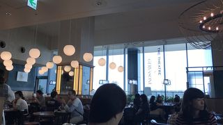 ヒカリエ11階のカフェ