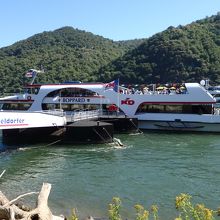 バッハラッハから乗船