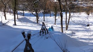 吊り橋すらなかった。