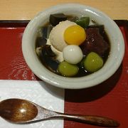 舞妓さんお勧めの甘味処です