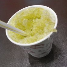 かき氷抹茶