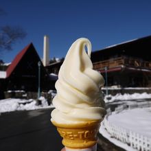 ソフトクリームが美味しい