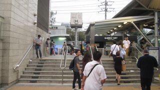 地上にもお手洗いがある