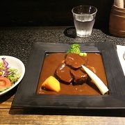 シチューのランチ