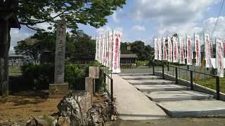 とても静かなところに残る三河国分寺跡