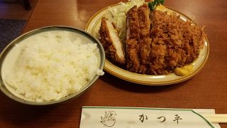最高に美味しい豚カツと最高のおもてなし