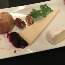 チーズ盛り合わせ