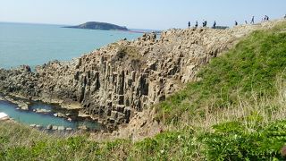 見応えのある崖