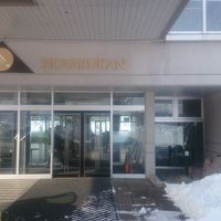 山間の温泉施設