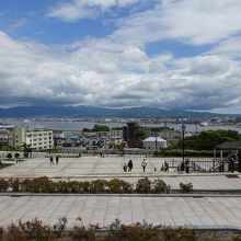 元町公園から見た函館の街