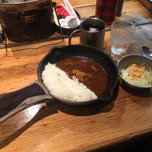 モーニングメカレー