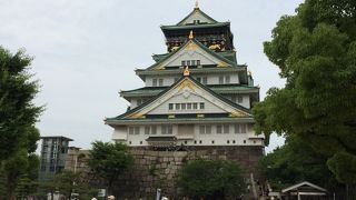 初めての大阪城♪