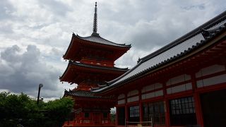 清水寺のシンボルのひとつ