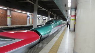 上野から乗りました