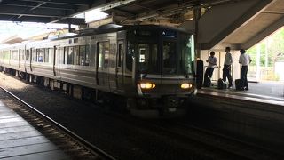 大阪～滋賀間を利用しました。