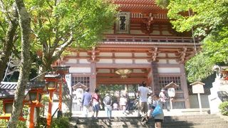 参道のスタート地点