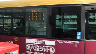 便利なバスターミナル