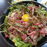 飛騨牛ネギトロ丼