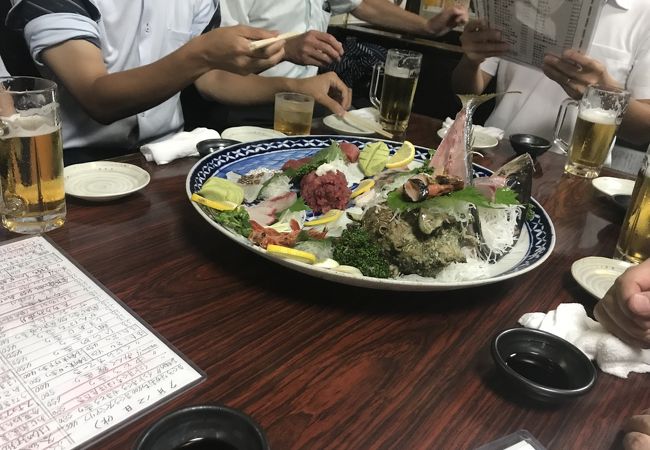 魚料理が美味しい