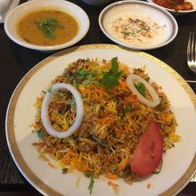 ラムのビリヤニ