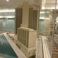 ホテルにあった模型