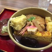 ボリューム満点の「おかめ」人気お蕎麦屋さん