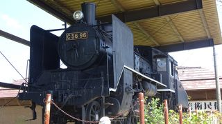 Ｃ56が静態保存（銀河公園）