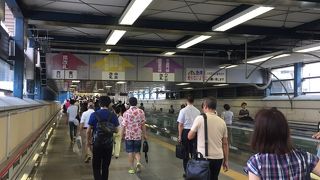 乗り換えは恵比寿で