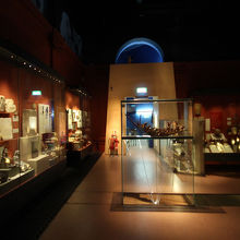 古代エジプトの展示室